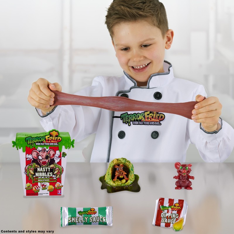 Terror Fried 08091 Nasty Nibbles, Gross collectables with Slime, Boys