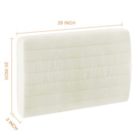 COSFLY Indoor Air Conditioner Cover AC Unit Covers for Inside 28 x 20 x 3 inches(L x Hx D)