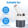 Washing Machine Drain Adapter, Washing Machine Connection Input Diameter 18-24