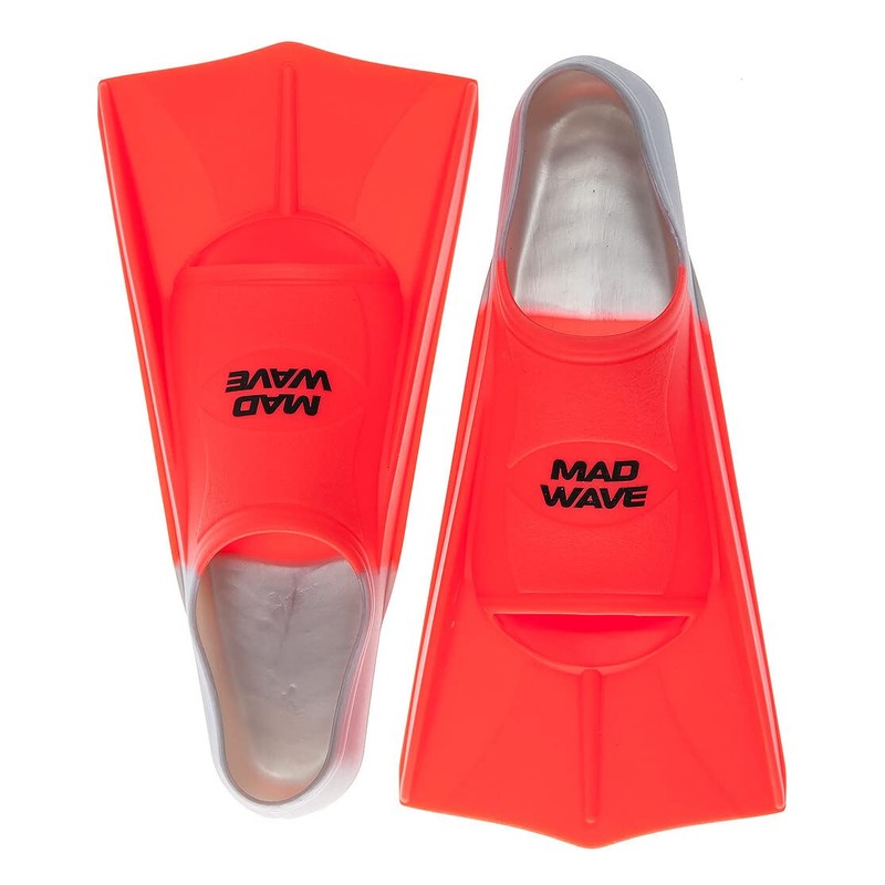 Mad Wave Training Fins - Orange 47-48