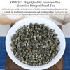 XIXICHA Jasmine Pearls Tea Jasmine Green Loose Leaf Dragon Balls