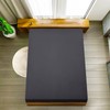 EV DEKOR®MF0001 Fitted Sheet Super King, Charcoal - Deep Pocket