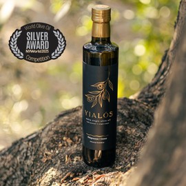 Yialós Extra Virgin Olive Oil – Greek Single Estate, 2025 NYIOOC Winner | 100% Koroneiki, Small Batch, Cold Pressed, High Polyphenols | 500 mL
