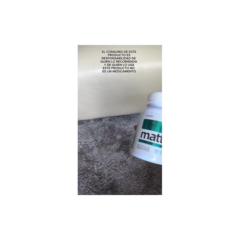 Matter Ferral Hierro Bisglicinato Ferroso y Vitamina C, Alta absorción,