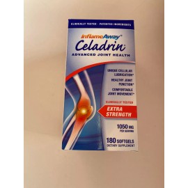 Celadrin Advanced Joint Health 1050 mg ( 180 Softgels ) Extra Strength EXP:2027