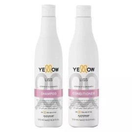 Yellow Shampoo + Acondicionador Liso Sin Sal - Yellow Therapy