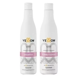 Yellow Shampoo + Acondicionador Liso Sin Sal - Yellow Therapy