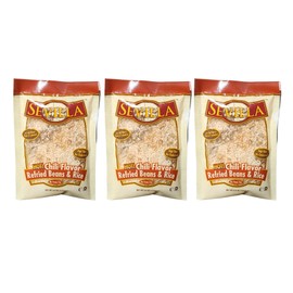 Generic refried beans (3 Pack, Hot), 1 Ounce (Pack of 1)