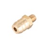 sourcing map Brass Metric Barb Connector Hose Nozzle 8mm x