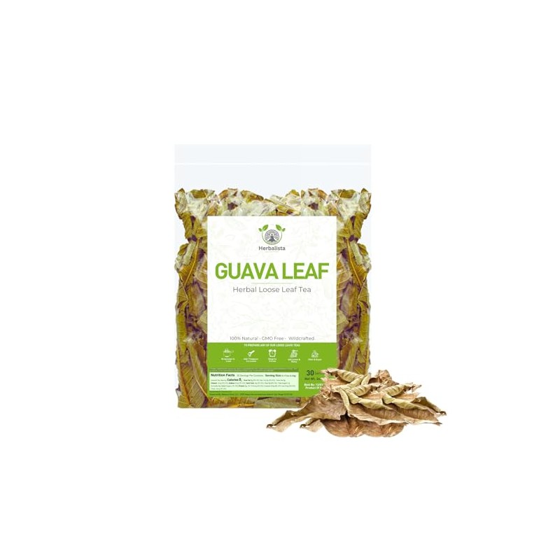 HERBALISTA - Té de hojas de guayaba enteras de cosecha