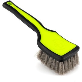 Detail Factory - Cepillo para llantas ProGrip - Mango ergonómico ProGrip, cerdas sintéticas rígidas, diseño ergonómico, limpia tus llantas con facilidad, Octane Ectoplasm
