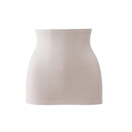 Wearable Stone Sauna BS Fine BN2201 Waist Warmer, For Those Who Suffer From Cold Stomachs and Frequent Bathroom Trips at Night, Unisex, Made in Japan (LL, Pinkish Beige)