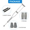 Crutch Pads and Caps Set (6 Pcs) - Comfort Padding