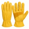 Heavy Duty Leather Work Gloves for Men & Women –