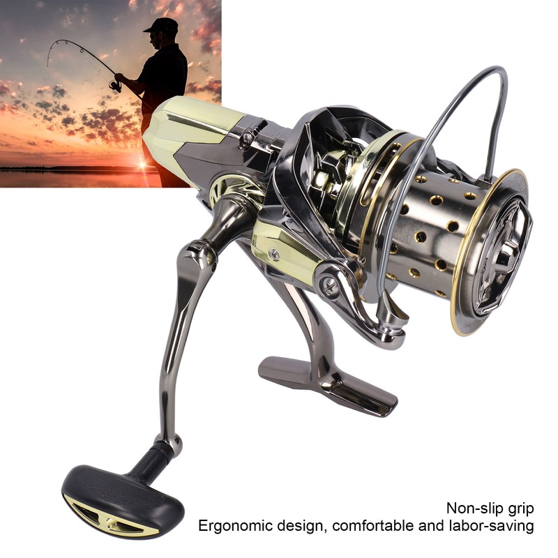 GX Fishing Spinning Reel Stainless Steel Bearing Left/Right Interchangeable Handle