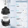 MEKO 36 Stufen Duschfilter mit Vitamin C, Wasserfilter Dusche mit