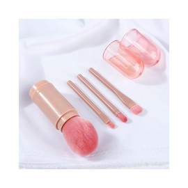 Lumina D Set Portable Brush Multi-Full Shading Makeup Selection/Portable BRUSH Set - Pink