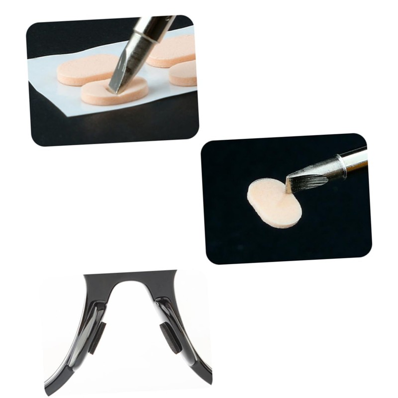 FOMIYES 10pcs Glasses Nose Pads Glasses Nose Grips Eyeglass Nose