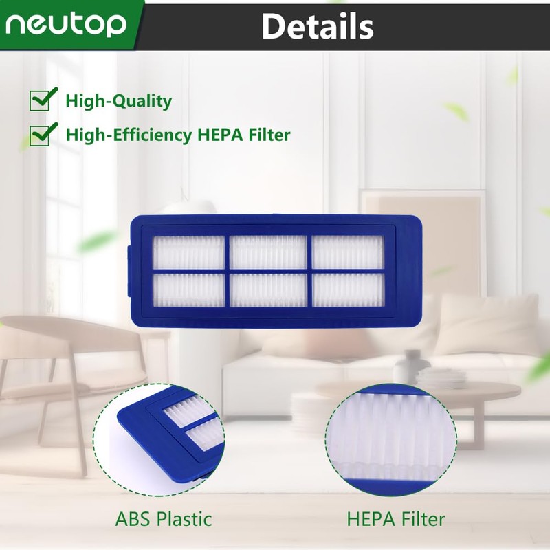 Neutop HEPA Filter Replacement for eufy RoboVac 11S Max,15C Max,30C