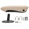 Adjustable Car Seat Armrest, Shock Proof Right Side Beige for