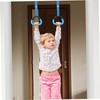 Kisangel Gymnastics Rings with Adjustable Straps Sturdy Indoor Pull Up