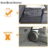 YOCTM Wheel Well Storage Bin, Rear Trunk Organizer, Cargo Storage