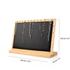 TANG SONG Small Horizontal Bamboo Leather Soft Mat Multiple Necklace