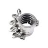 Beduan 2" Sanitary Tri Clamp 304 Stainless Steel Single Pin