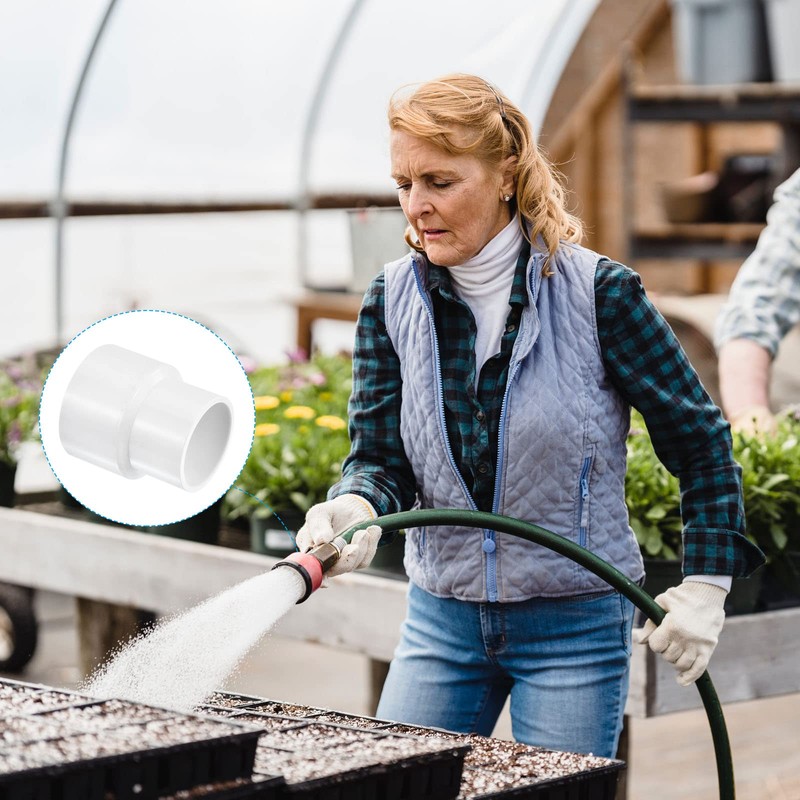 PATIKIL PVC Reducer Pipe Fitting 50mm to 40mm ID, 2