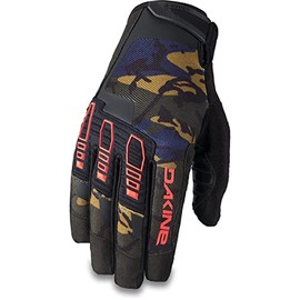 Dakine Cross-X Full-Finger Mountain Biking Glove, Cascade Cam, Youth Medium
