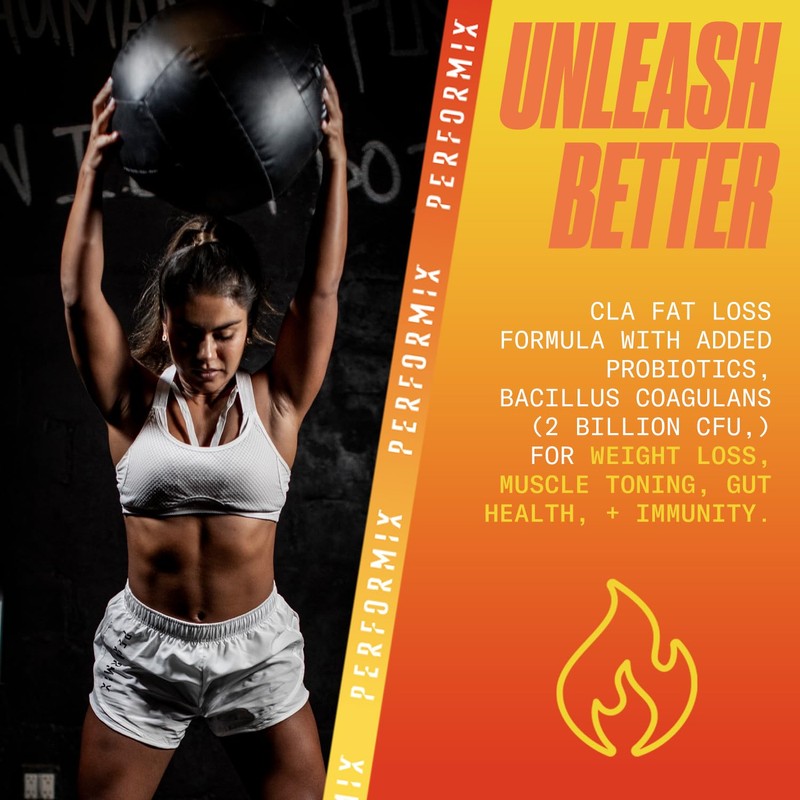 PERFORMIX - AbCuts CLA + Probiotics - Fitness Goals -