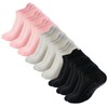 SOVIKER 9 Pairs Pilates Grip Socks Non Slip Pilates Socks with Grips for Women Barre Socks for Yoga Pilates