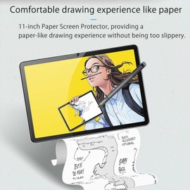 NOUKAJU Screen Protector for Wacom MovinkPad 11, Paper Film,High Light Transmittance,Scratch,Paper Screen Protector for Wacom MovinkPad 11 Drawing Tablet 11.45inch[2pack]
