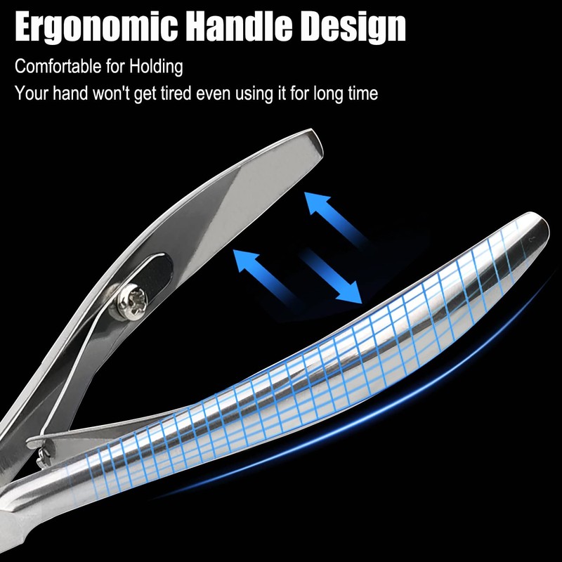 LePinko Professional Cuticle Trimmer kit, Super Sharp Dead Skin Clipper,