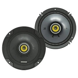 Kicker CSC65 6.5" 2 Way 300W 4 Ohm Coaxial Car Audio Speakers, Pair | 43CSC654
