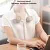 Portable Neck Fan Multifunctional 3 Levels Adjustable 360 Degree Silent
