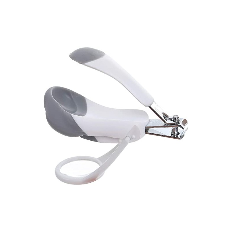 Dreambaby Cortauñas con lupa para niños, corte preciso y seguro,