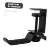 KONTONTY Headphone Stand Hanger Rotation Under Desk Hook for Gaming