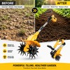 Cordless Garden Tiller for Soil Cultivation – 200mm Brushless Rototiller