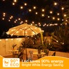 Ollny 150FT Outdoor String Lights, Waterproof Connectable Shatterproof Outside Light