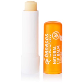 benecos - natural beauty Benecos - Natural Cosmetics - Lip Balm - Orange - Vegan, 4.8 g (Pack of 1)