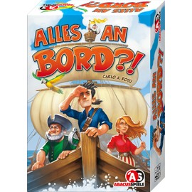 ABACUSSPIELE 04181 - Alles an Bord?!, Familienspiel, Legespiel, Silver