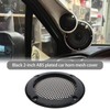 eMagTech 4Pcs Speaker Cover Replacement Speaker Grill Cover Car Speaker