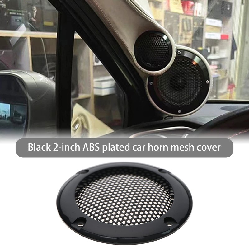eMagTech 4Pcs Speaker Cover Replacement Speaker Grill Cover Car Speaker