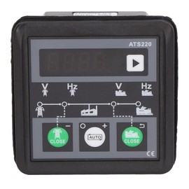 Automatic Transfer Switch Controller,ATS Automatic Transfer Switch Controller IP54 Waterproof Dual Power Controller for Electricity