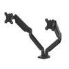 Fellowes Platinum Series Adjustable Dual Monitor Arm (8042501), Black
