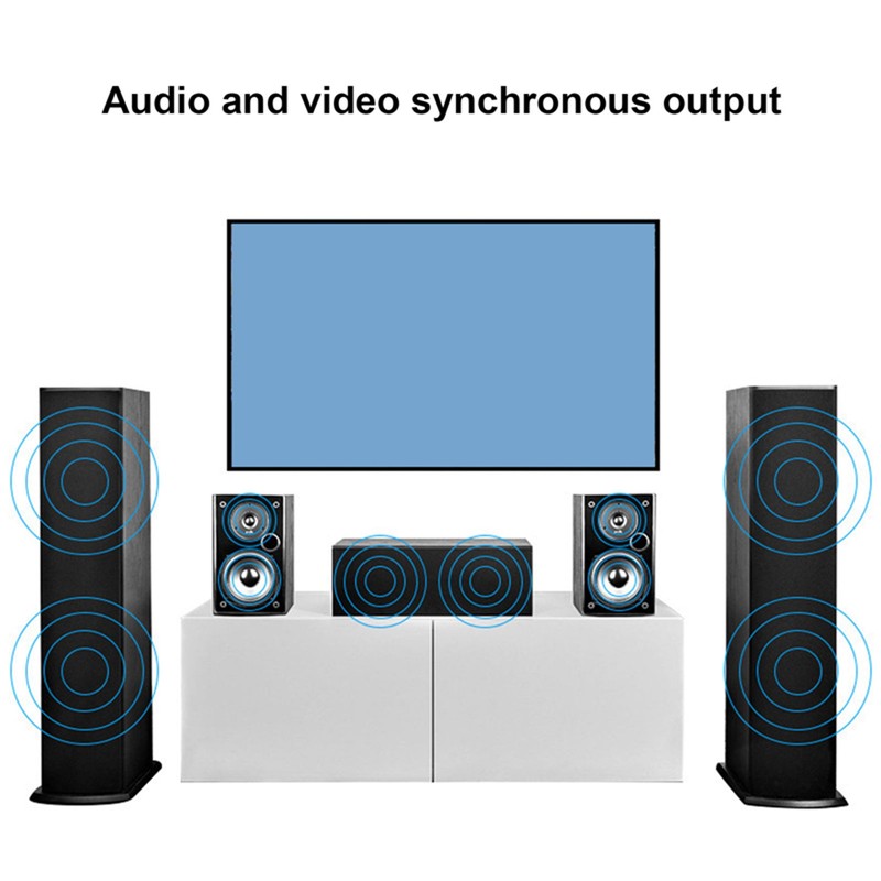 6x2 HD Multimedia Interface Switch Splitter 6 in 2 Out