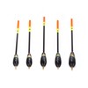 Zite Fishing Waggler Floats Set – 5 Pieces Pre-Leaded Fishing