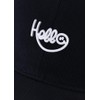 COTIDI Mens 100% Cotton Baseball Cap Adjustable Hello, navy