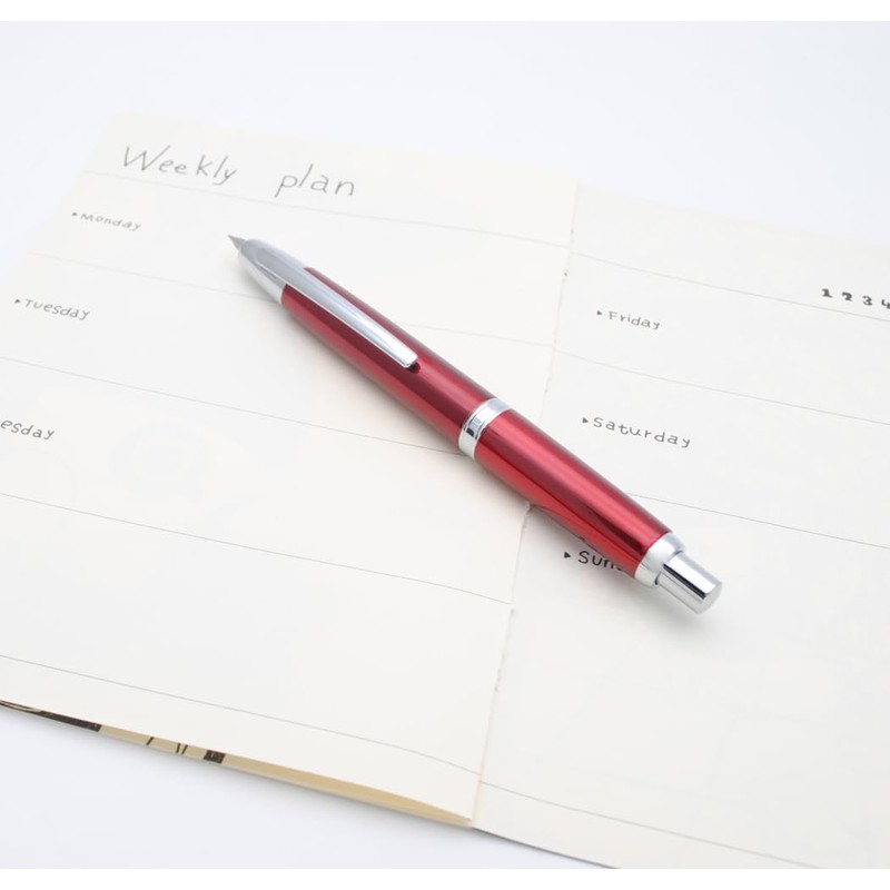 JINHAO 10 Press Fountain Pen Retractable Metal Pen with Ink